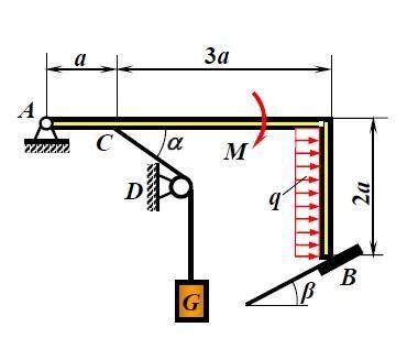 решить задачу по статике. Теоретическая механика. Буду очень благодарен!