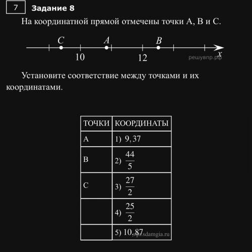 нужно отметить точные координаты