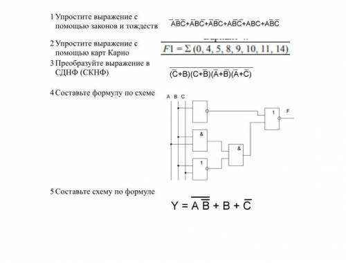 Минимизация логических функций/электротехника