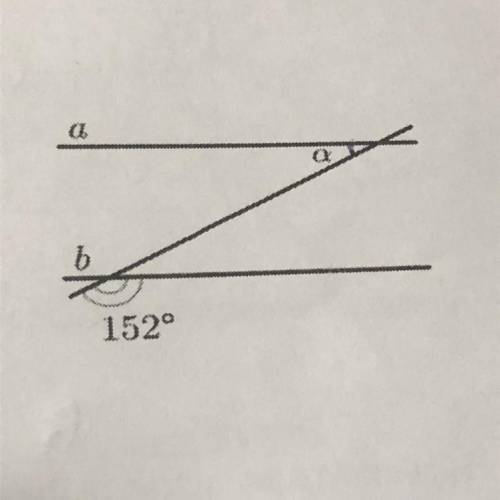Прямые а и b параллельны найдите угол а. ответ дайте в градусах
