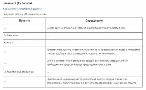 ОЧЕНЬ ПЛАЧУ Задание 3 ( ). Как выполнять письменные задания Познакомьтесь с цитатами известных людей